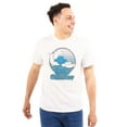thumbnail image 1 of Lazy Smurf OG Slacker Sleepy Naps Men's Graphic T Shirt Tees Brisco Brands 5X, 1 of 5