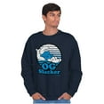 thumbnail image 1 of Lazy Smurf OG Slacker Sleepy Naps Sweatshirt for Men or Women Brisco Brands X, 1 of 6