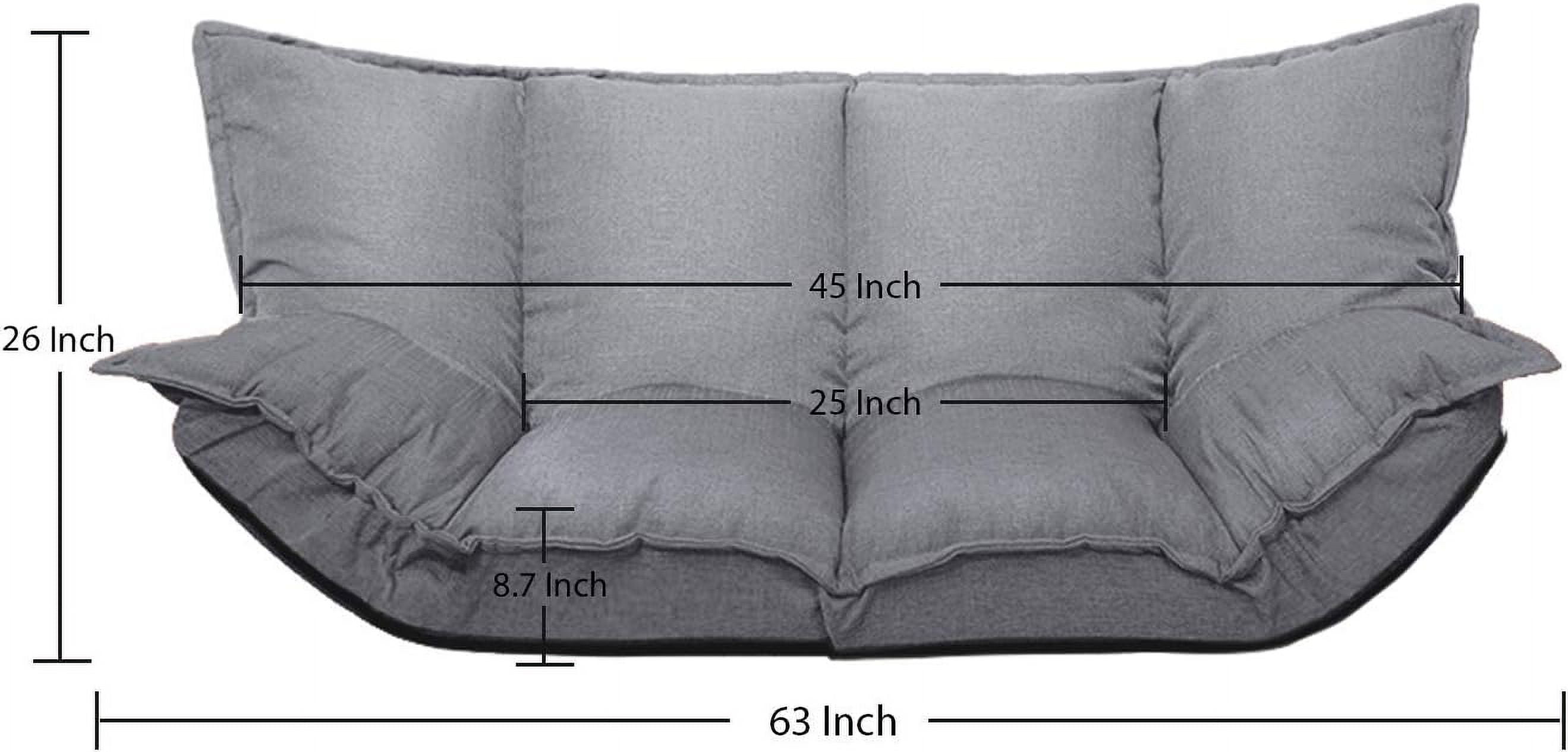 Lazy Sofa Cute Futons Sets Comfortable Adjustable Sofa TV Floor Couch