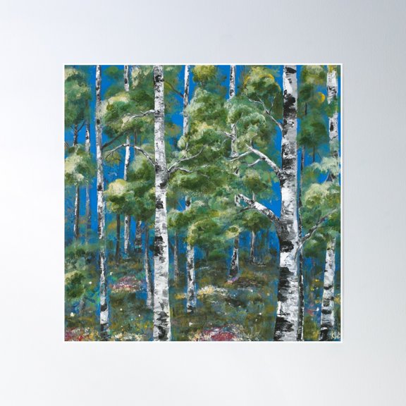 Lazy Summer Days Poster Wall Art, Modern Wall Decor, 8x12 UNFRAMED