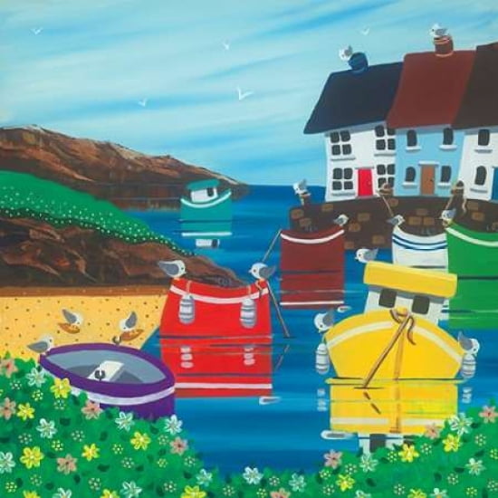 Lazy Sunny Days Canvas Art - Nikky Corker (24 x 24)