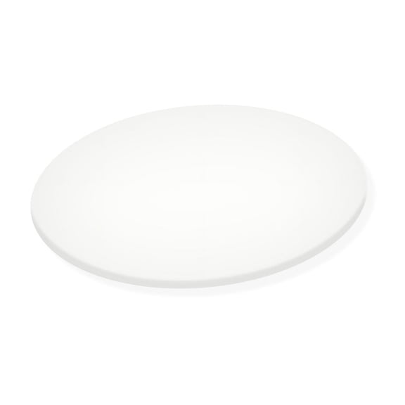 Lazy Susan 27" Round Custom Turntable Caddy for RV, Indoor/Outdoor Patio, Kitchen, Picnic, BBQ and Food Service Covered in Your Choice of a Colored Vinyl (White Vinyl)
