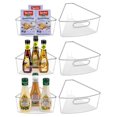 Lazy Susan Cabinet Organizer Bins for 26 Inch 28 Inch Corner Shelf ...