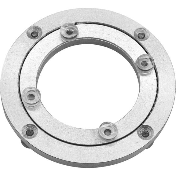 Aluminum Lazy Susan Professional Kitchen Table Rotating Swivel Base, Smooth Quiet Rotation, 20 Inch