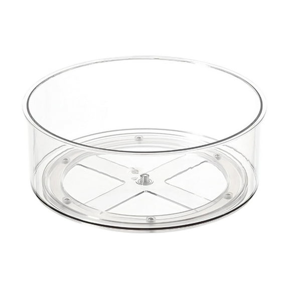 Lazy Susan Organizer 9 Inch Spinning Turntable For Cabinet Pantry Refrigerator Clear 360 Rotating Spice Rack Small