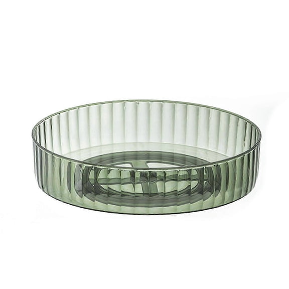 Lazy Susan Storage Organizer for Kitchen and Fridge - Transparent Round Turntable for Spices, Pantry, and Canned Goods
