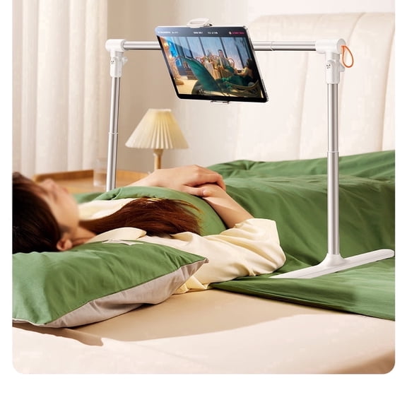 Lazy Tablet Holder, no Need to Install Lazy Mobile Phone Holder at The Bedside, Retractable Lifting Mobile Phone Tablet Holder, Suitable for 4.7-12.9in Mobile Phones and Tablets, for beds