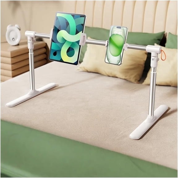 Lazy Tablet Holder, no Need to Install Lazy Mobile Phone Holder at The Bedside, Retractable Lifting Mobile Phone Tablet Holder, Suitable for 4.7-12.9in Mobile Phones and Tablets, for beds