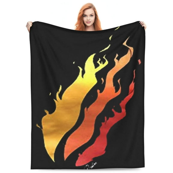 Lazy Tribe Preston-Playz Flannel Blanket Funny Ultra-Soft Micro Warm Throw Blanket Fleece Blanket Interesting Gift 80"X60"