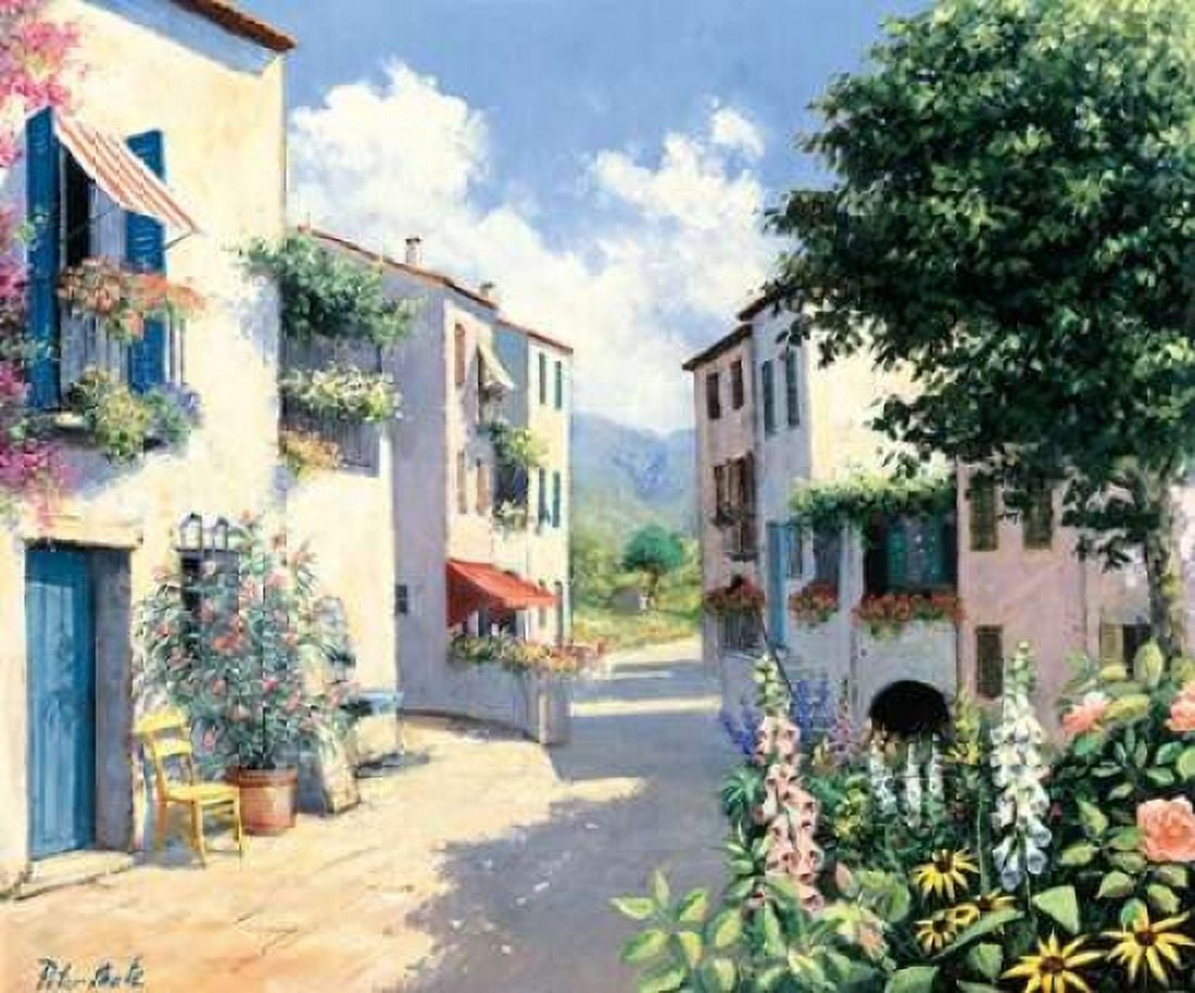 Lazy afternoon Canvas Art - Peter Motz (24 x 30)