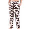 thumbnail image 1 of Lazy One Men's Novelty Pajama Pants – Funny Cotton Sleep Pants with Elastic Waistband & Pockets, Buffalo, Medium, 1 of 7