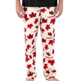 thumbnail image 1 of Lazy One Men's Novelty Pajama Pants – Funny Cotton Sleep Pants with Elastic Waistband & Pockets, Canada Eh?, Medium, 1 of 6