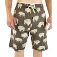 thumbnail image 1 of LazyOne Buffalo Men's Pajama Shorts – Funny Buffalo Cotton Pajama Shorts for Men, Mens Sleep Shorts with Pockets (M), 1 of 7