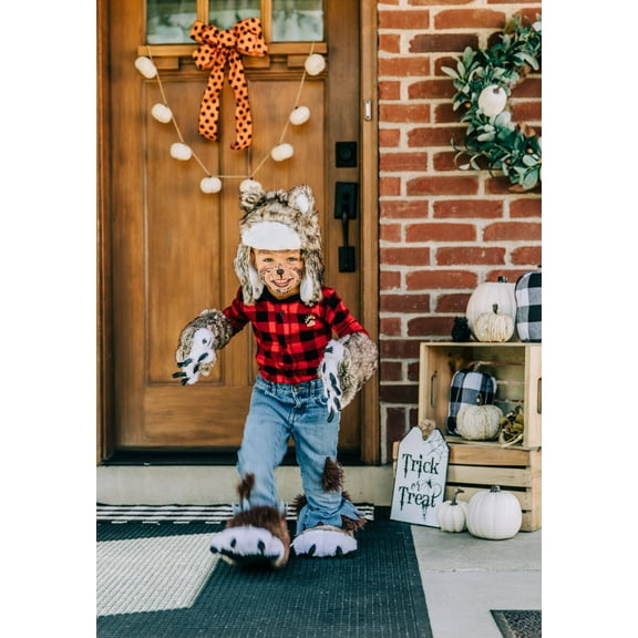 LazyOne Critter Cap Hat for Kids and Adults, Unisex Winter Hats, Wolf