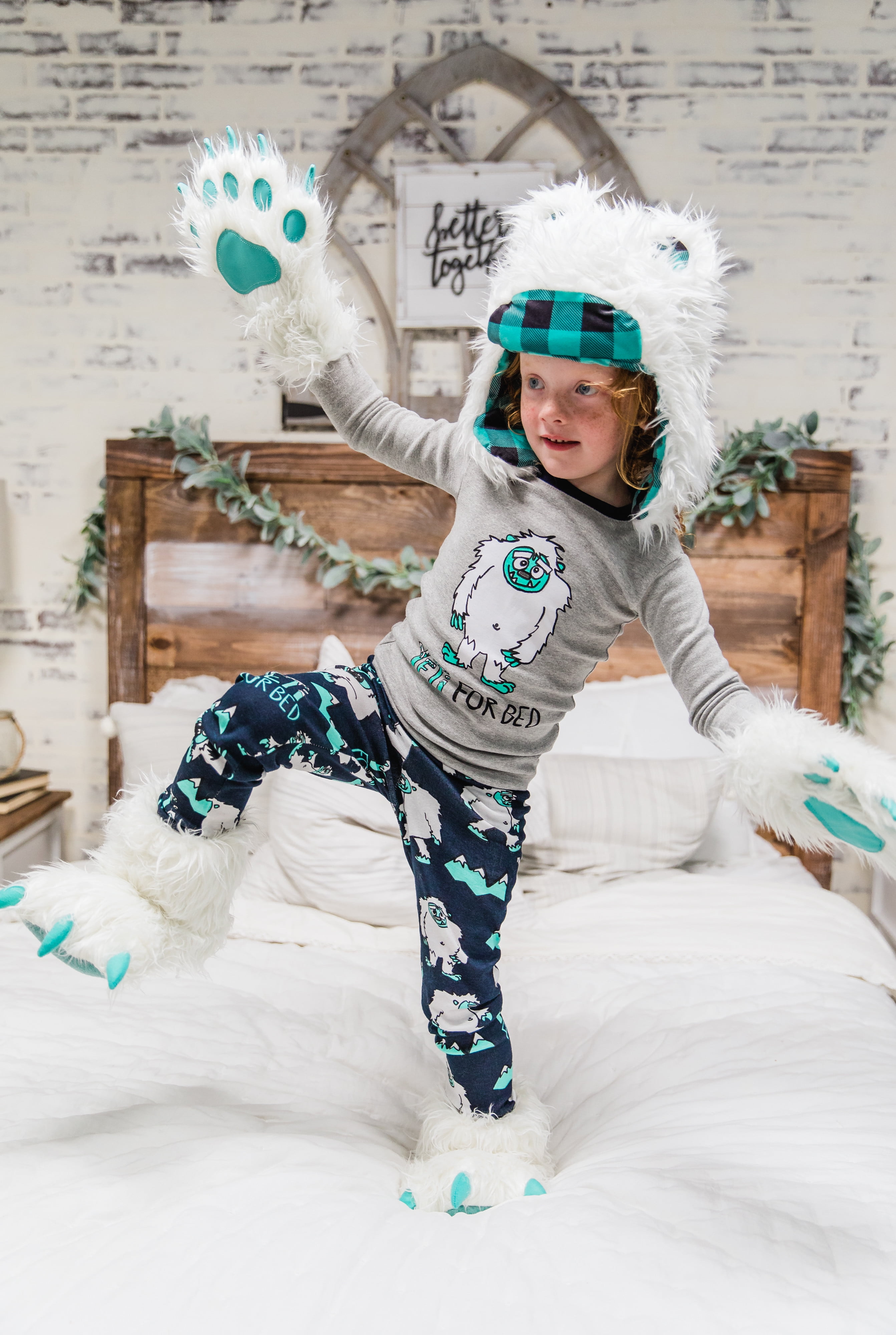 LazyOne Critter Cap Hat for Kids and Adults, Unisex Winter Hats, Yeti