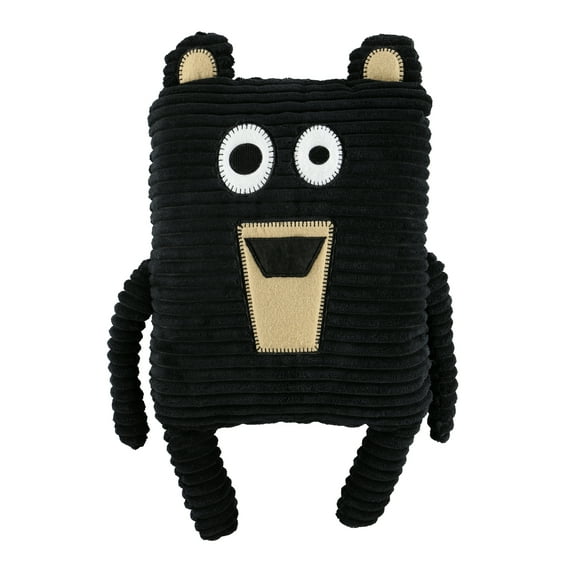 LazyOne Cute Bear Stuffed Animals, Critter Plushies for Kids, Pillow, Soft, Cuddley