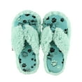 thumbnail image 1 of LazyOne Flip-Flop Spa Slippers for Women, Female Fuzzy House Slippers, Dog Mom, 1 of 5