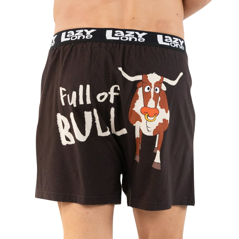 Lazy One Funny Animal Boxers, Novelty Boxer Shorts, Humorous Underwear, Gag  Gifts for Men, Camping (Rump Roast, Medium) : : Clothing, Shoes &  Accessories