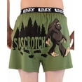 thumbnail image 1 of LazyOne Funny Animal Boxers, Novelty Boxer Shorts, Gag Gifts for Men, Sasquatch (I Believe Bigfoot, Xx-large), 1 of 7