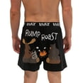 thumbnail image 1 of LazyOne Funny Animal Boxers, Rump Roast, Humorous Underwear, Gag Gifts for Men, Small, 1 of 7