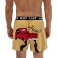 thumbnail image 1 of LazyOne Funny Animal Boxers, Novelty Boxer Shorts, Humorous Underwear, Gag Gifts for Men, Bear, Truck (Skid Marks, X-LARGE), 1 of 7