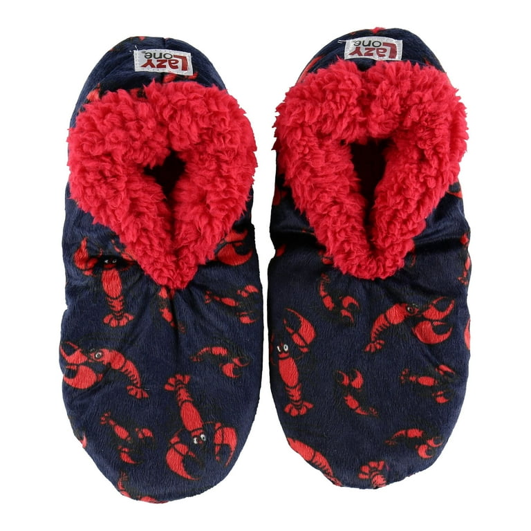 Fluffy lobster hot sale slippers