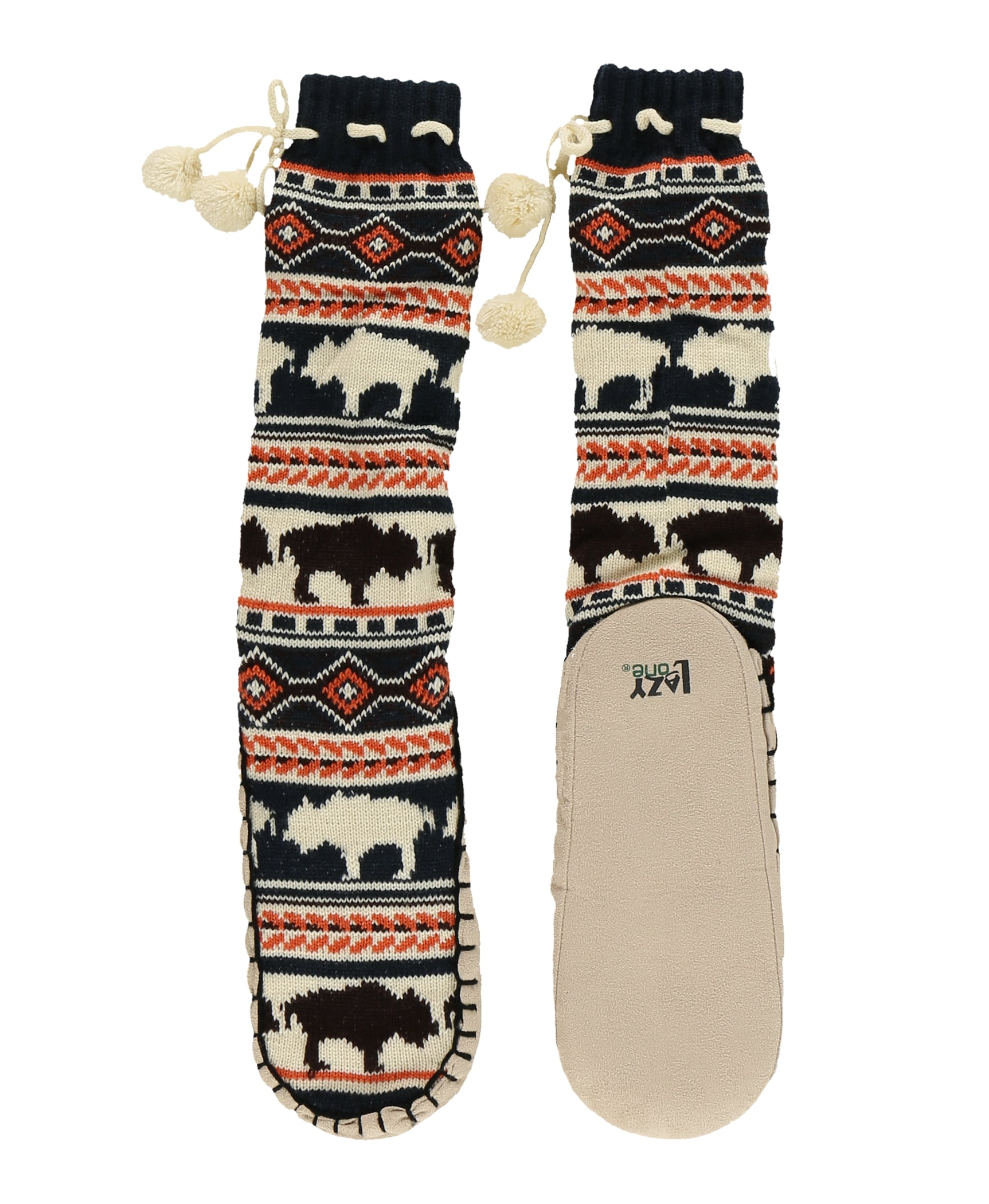 LazyOne Knitted Slipper Socks for Women, Cute Women's Clothing