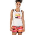 thumbnail image 1 of LazyOne Matching Pajamas for Women, Cute Pajama Shorts and Tank Top Set (Don't Moose With Me, Medium), 1 of 7