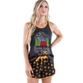 thumbnail image 1 of LazyOne Matching Pajamas for Women, Cute Pajama Shorts and Tank Top Set (Dream Under The Stars, X-Large), 1 of 7