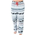 thumbnail image 1 of LazyOne Men's Fleece Pajama Pants, Nordic Pajama Bottoms for Men, Animal (Winter Moose, MEDIUM), 1 of 7