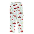 thumbnail image 1 of LazyOne Men's Fleece Pajama Pants, Nordic Pajama Bottoms for Men, Christmas (Red Truck, X-Large), 1 of 3