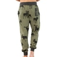 thumbnail image 1 of LazyOne Men's Jogger Sweatpants, Cozy, Warm, Pockets, Mountain Made, Moose (Medium), 1 of 7