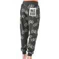 thumbnail image 1 of LazyOne Men's Jogger Sweatpants, Cozy, Warm, Pockets, Nice Ride, Bikes, Bicycle (X-large), 1 of 7
