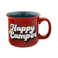 thumbnail image 1 of LazyOne Novelty Mugs, Funny Gift Mug for Family, Friends, or Coworkers in your Office (Happy Camper New), 1 of 5