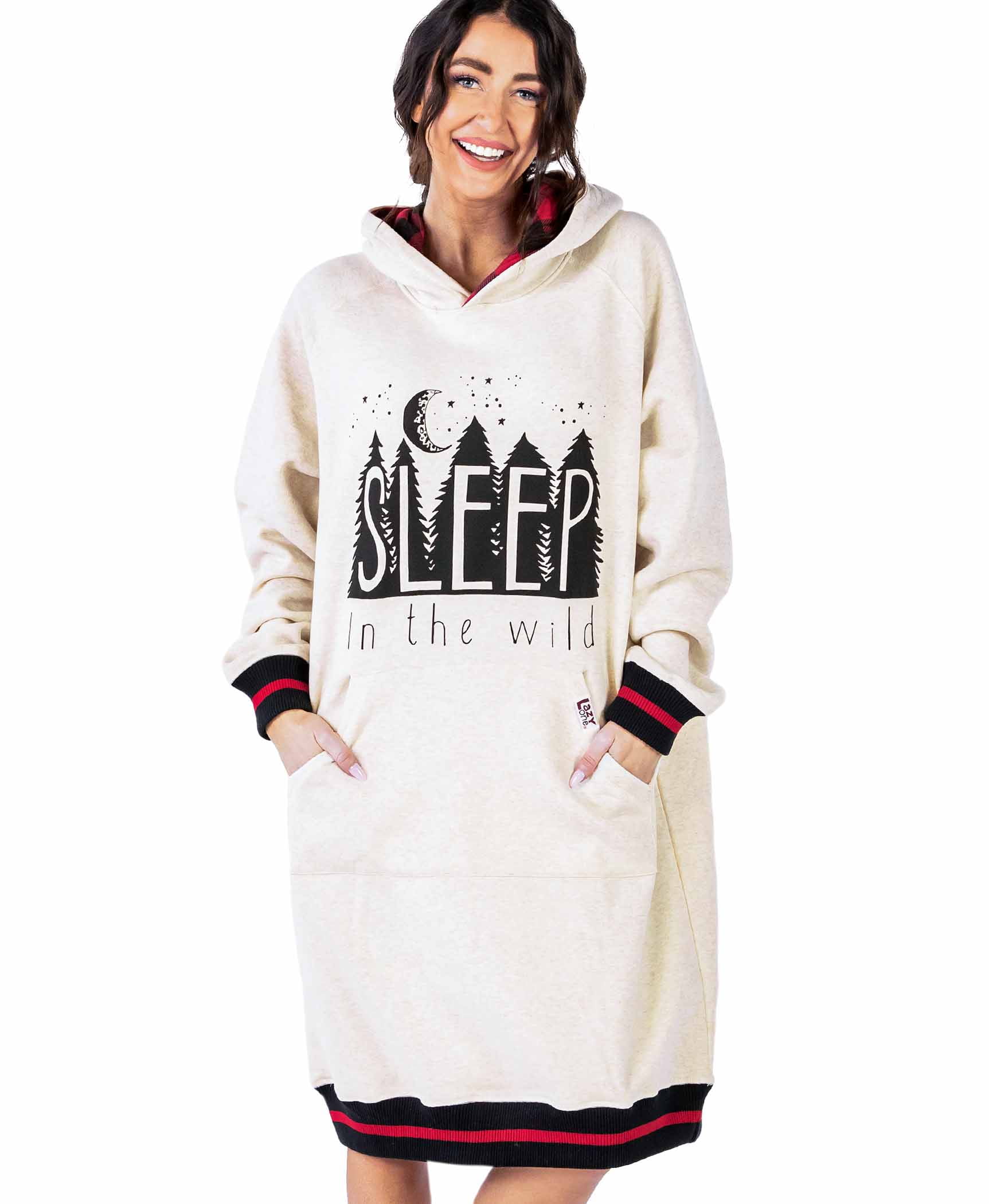Oversized sleeping hoodie sale