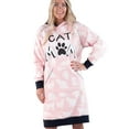 thumbnail image 1 of LazyOne Oversized Hoodie Sweatshirt, Comfortable Loungewear (Cat Mom, S/M), 1 of 7