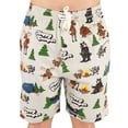 thumbnail image 1 of LazyOne Camping Men's Pajama Shorts – Funny Bear Cotton Pajama Shorts for Men, Mens Sleep Shorts with Pockets (Xl), 1 of 7