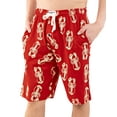 thumbnail image 1 of LazyOne Pajama Shorts For Men, Men's Separate Bottoms, Cotton Loungewear, Crustacean, Animal, Ocean (Lobster, X-Large), 1 of 7