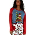 thumbnail image 1 of LazyOne Pajamas for Women, Cute Pajama Pants and Long Sleeve Top Separates, Christmas Cars Xx-large, 1 of 6