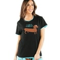 thumbnail image 1 of LazyOne Pajamas for Women, Cute Pajama Pants and Top Separates, Dachshund, X-large, 1 of 7