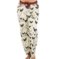 thumbnail image 1 of LazyOne Pajamas for Women, Cute Pajama Pants and Top Separates, Rise & Shine, Chicken, X-small, 1 of 7