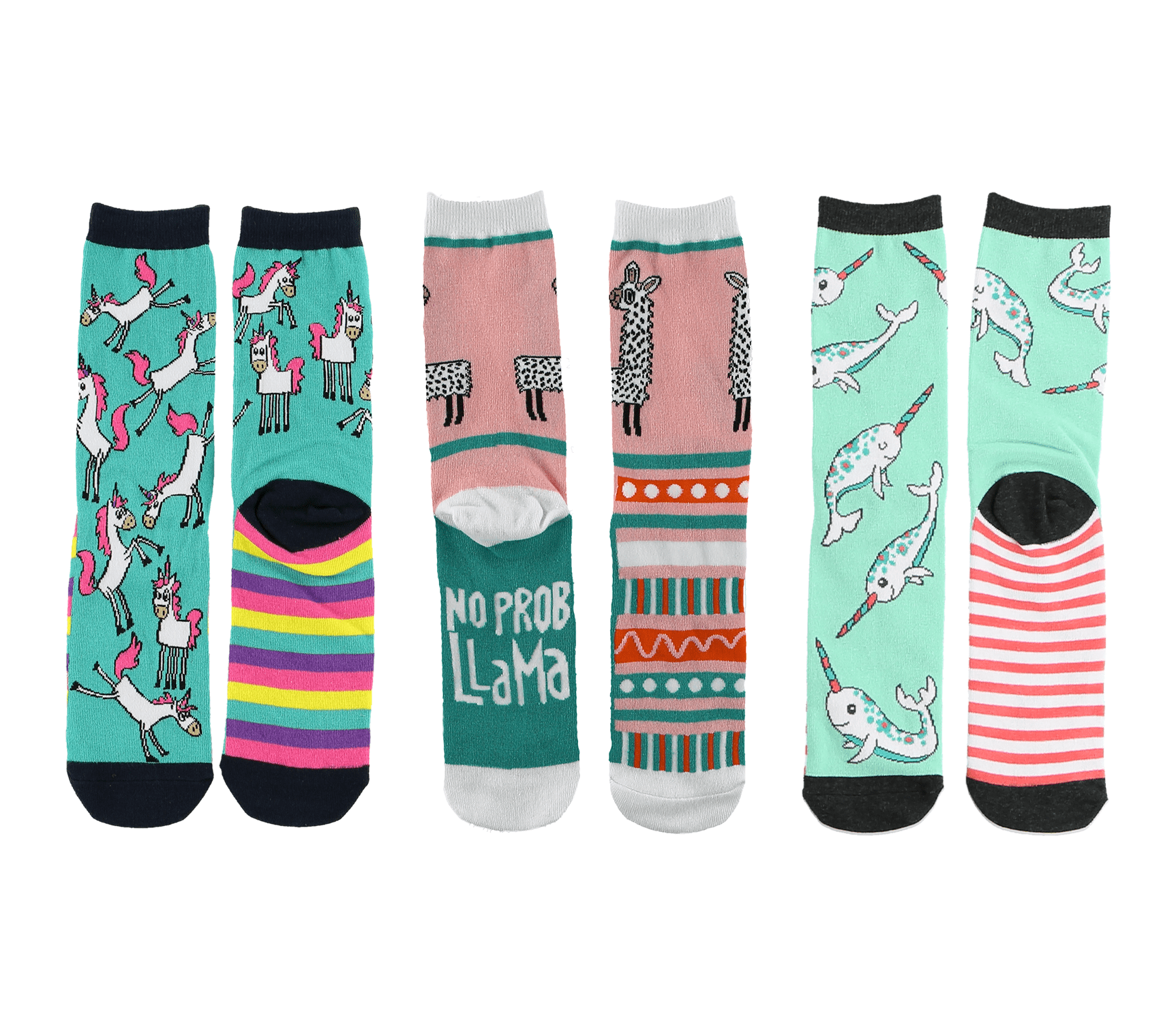 Men's & Women's Crazy Puzzle Sock Bundle - 4 Pair main image 0