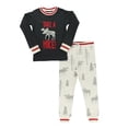 thumbnail image 1 of LazyOne Warm Long-Sleeve PJ Sets for Girls and Boys, Take a Hike, Funny Animal Kids' Pajama Sets, 1 of 7