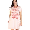 thumbnail image 1 of LazyOne Women's Nightgown, Funny V-Neck Sleep Shirt for Women (Mama Bird, S/M), 1 of 7