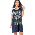 thumbnail image 1 of LazyOne Women's Nightgown, Funny V-Neck Sleep Shirt for Women (Plant Lady, S/M), 1 of 7
