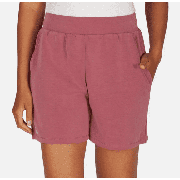 LazyPants Women's Luxe Short Berry Medium