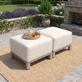 thumbnail image 1 of LazySunsets 2 Ottomans, Beige, 1 of 1