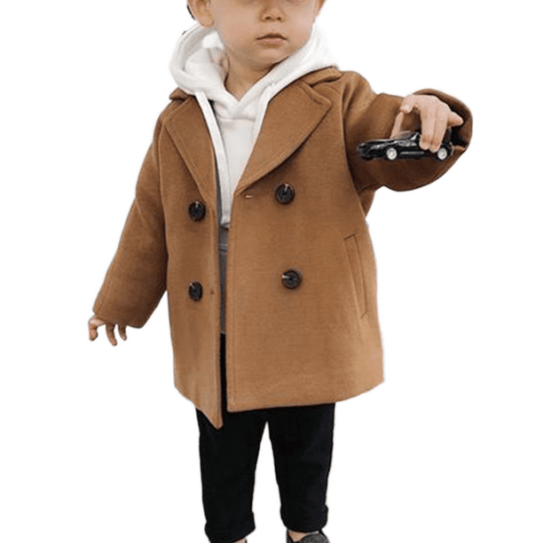 Lazybaby Toddler Kids Baby Boys Girls Overcoat Winter Duffle