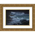 thumbnail image 1 of Lazzarotti, Paolo 14x11 Gold Ornate Wood Framed with Double Matting Museum Art Print Titled - Byrons Cave, 1 of 4