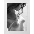 thumbnail image 1 of Lazzarotti, Paolo 18x24 White Modern Wood Framed Museum Art Print Titled - Anita Thoughtful (Part 1), 1 of 4